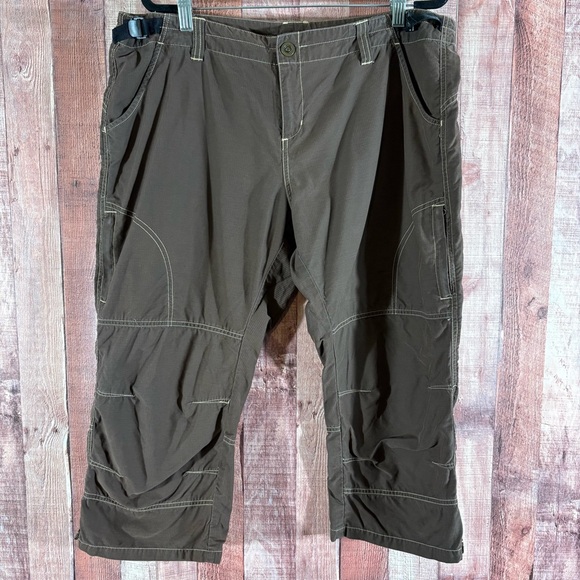 Kuhl Brown Cargo Crops Size‎ XL - Picture 1 of 9